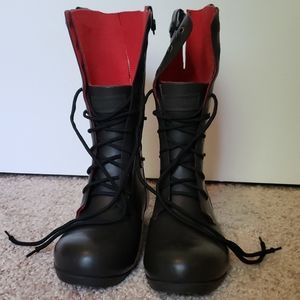 Irie Wash Women's Matte Black Rubber Rain Boots